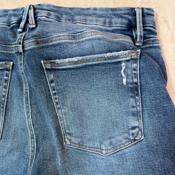 92% Cotton Good American Bootcut Jeans - US 14 / 32 - Picture 5 of 14